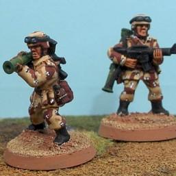 Marines with AT-4 (desert cammo) by sir zel aznog