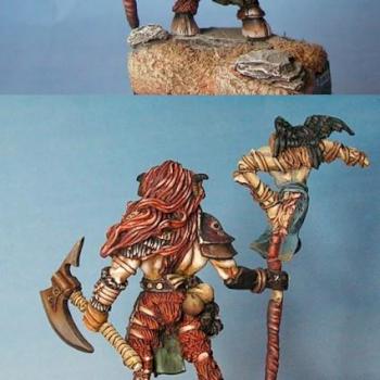 Beastman Warlord (better pics) by WAGIH