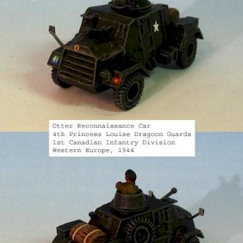 Otter Recon Car (Flames of War) by No Such Agency