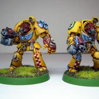 Imperial Fist Terminators by Komrad