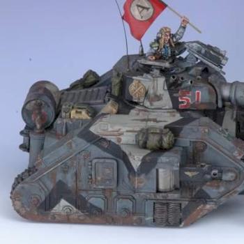 Battle Worn IG Leman Russ #2 by Audiovore