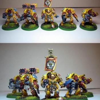 Imperial Fist Terminators by Komrad