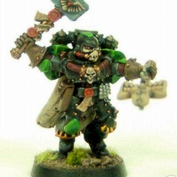 Salamanders Chaplain Xavier by OrkyDave