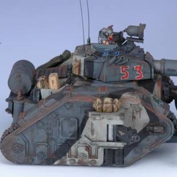 Battle Worn IG Leman Russ #3 by Audiovore