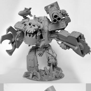 Orc Stompa / MEGA DEFF DREAD / Scratchbuilt / smiglo  #1 by Purc