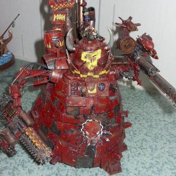 evil sunz ork stompa - forgeworld bits & conversions by ronny