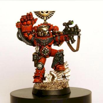 Blood Angels Sgt. MKII by jahminis