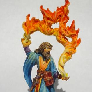 Fire Mage by Demihuman