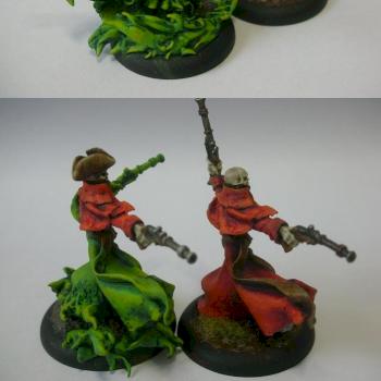 Cryx Dual Pistol Wraiths by PainterWannabe