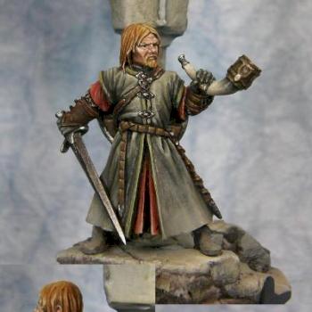 Boromir at Osgiliath by athanor