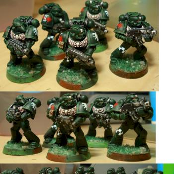 Dark Angels Space marines by csl