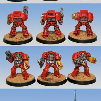 Blood angel terminators by Razz