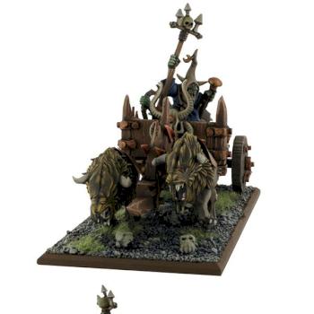 Orcs & Goblins Goblin Shaman on Chariot by dargo000