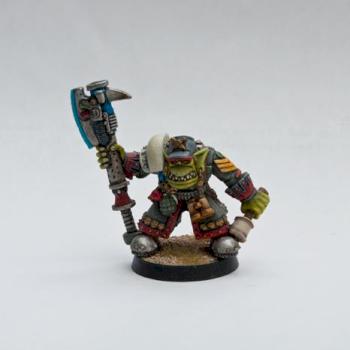 Ork Blood axe nob by languin