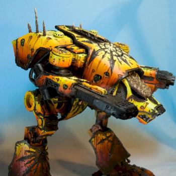 titan warhound chaos forgeworld by atelierdesfigurines