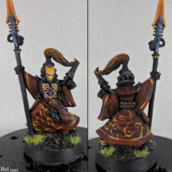 Eldar Warlock with Singing Spear by Helghast