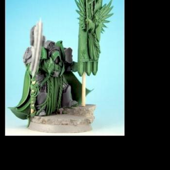 Dark Angels Standar Bearer - commision by Semi