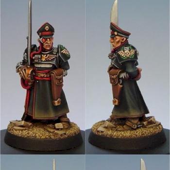 Cadian Commissar by SJB