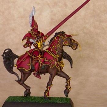 Mounted Knight of the Lion 1 - Alahan by Mini Haven