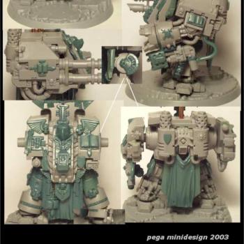 Grey Knight Dreadnought by pega