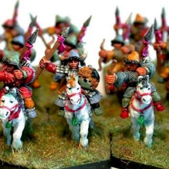 Horse Archers 15mm for Demonworld (close up) by khaibar igor