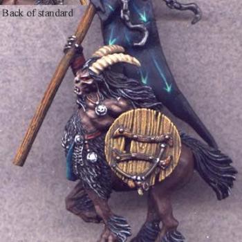 Beastmen Centigor Standard Bearer by Aschul