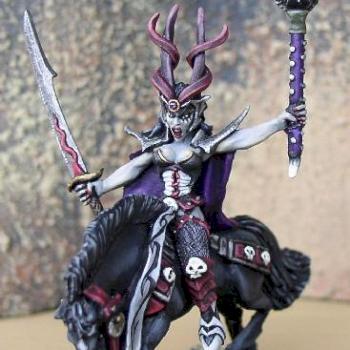 Talika, Mounted Hag Sorceress by Lion of Flanders