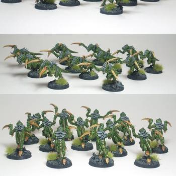 Tyranid Hormagaunts by IshtalBloodfist