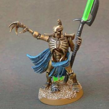 Necron lord by patmartino