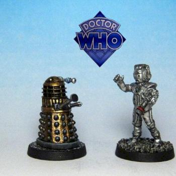 Doctor Who - Dalek and Cyberman by No Such Agency