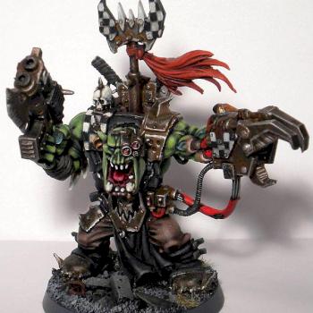 Black Reach Ork Warboss by Fade 13