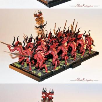 Chaos Daemon - Bloodletters of Khorne by MiniKingdom