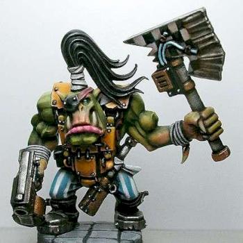 Ork Nob (from White Dwarf cover) by PTS