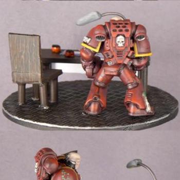 Space Marine painting (Iron painter 6 round 3) by Neolis