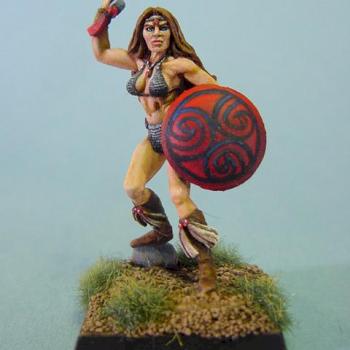 Female Barbarian by GAR