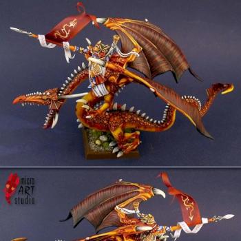 High Elves dragon by MicroArt Studio