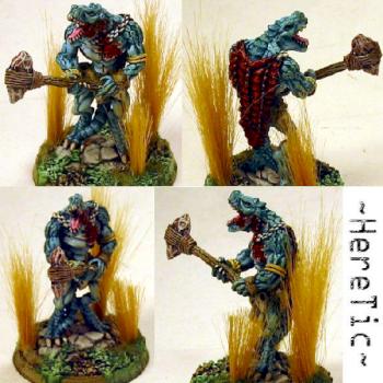 Lizard Tyrant by cRheretic