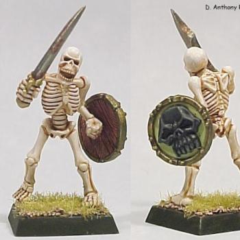 Skeleton Warrior by Valander