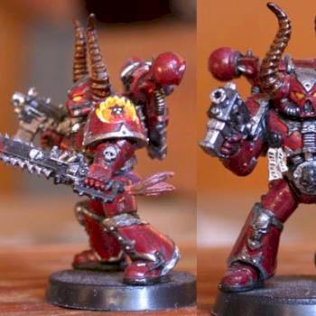 Word Bearer Chaos Space Marine by Broken Fang