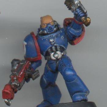 Ugly Ultramarine Vet. Sarge by MrDelish