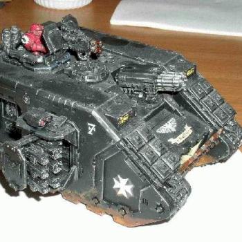 Black Templars Land Raider by Khorne