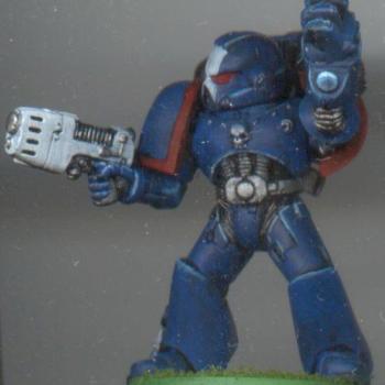 Ultramarine Vet. Sergeant by MrDelish