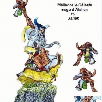 Méliador le Céleste, mage d´Alahan by Janek