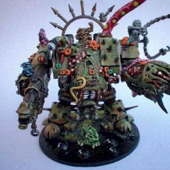 40k death guard dreadnought by neil thomas