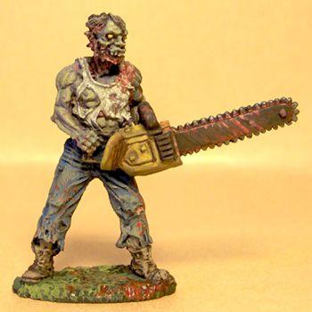 Olleys Armies Zombie with chainsaw by bolley