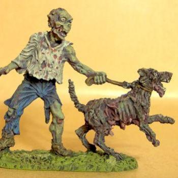 Olleys Armies Time for Walkies Zombie by bolley