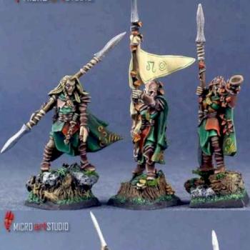 Wood Elf Eternal Guard Command by Laurelin