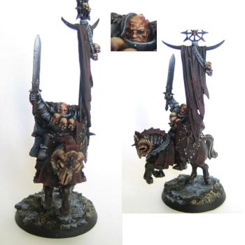 Khorne Standard Bearer by Mordred