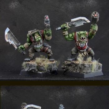 Ork Squad by Shawn R. L.