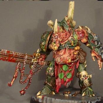 40K Nurgle Daemon Prince by blue moon miniatures by bluemoonminiatures